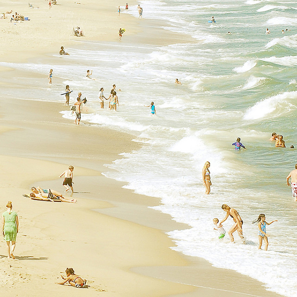 day at the beach
